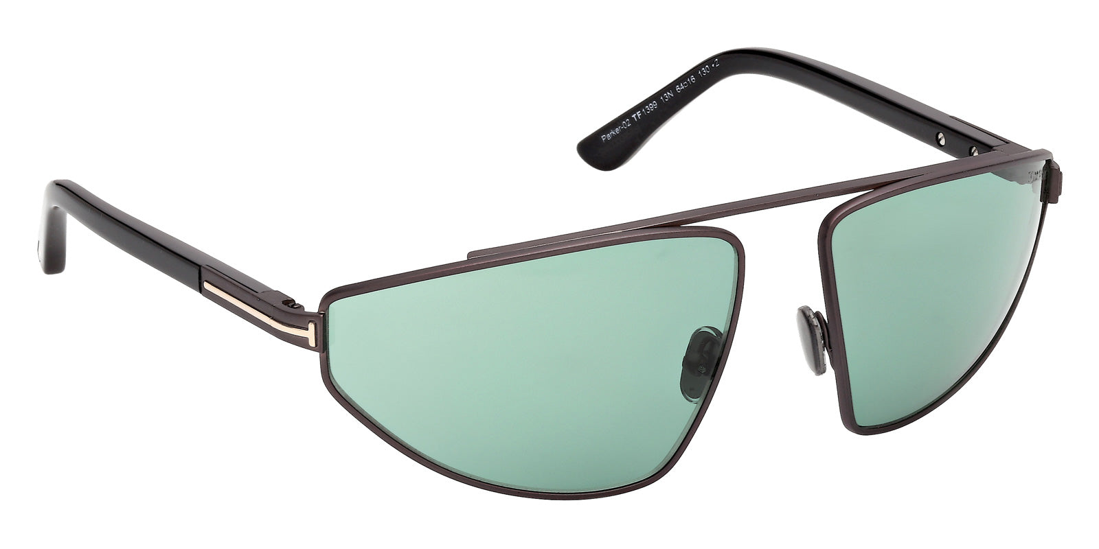 Tom Ford FT1399 PARKER-02 13N 64 - Matte Dark Ruthenium / Green #id:ft139913n_s:102135