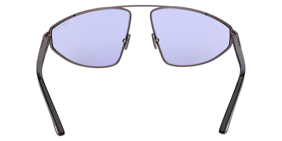 Tom Ford FT1399 PARKER-02 13Y 64 - Matte Dark Ruthenium / Violet #id:ft139913y_s:104120