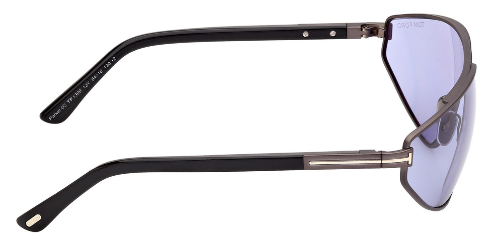 Tom Ford FT1399 PARKER-02 13Y 64 - Matte Dark Ruthenium / Violet #id:ft139913y_s:104130