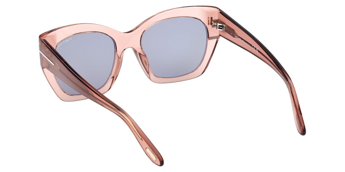 Tom Ford FT1422 JONI-02 72A 54 - Shiny Light Pink / Smoke #id:ft142272a_s:104115