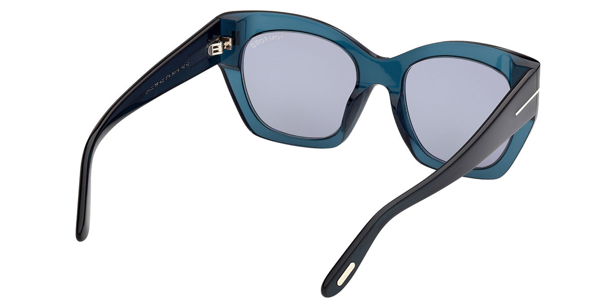 Tom Ford FT1422 JONI-02 87A 54 - Shiny Turquoise / Smoke #id:ft142287a_s:106125