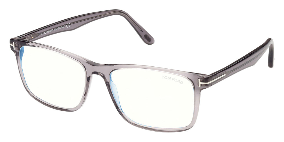 Tom Ford FT5752-B 020 55 - Shiny Gray / Blue Filter #id:ft5752b020_s:102105