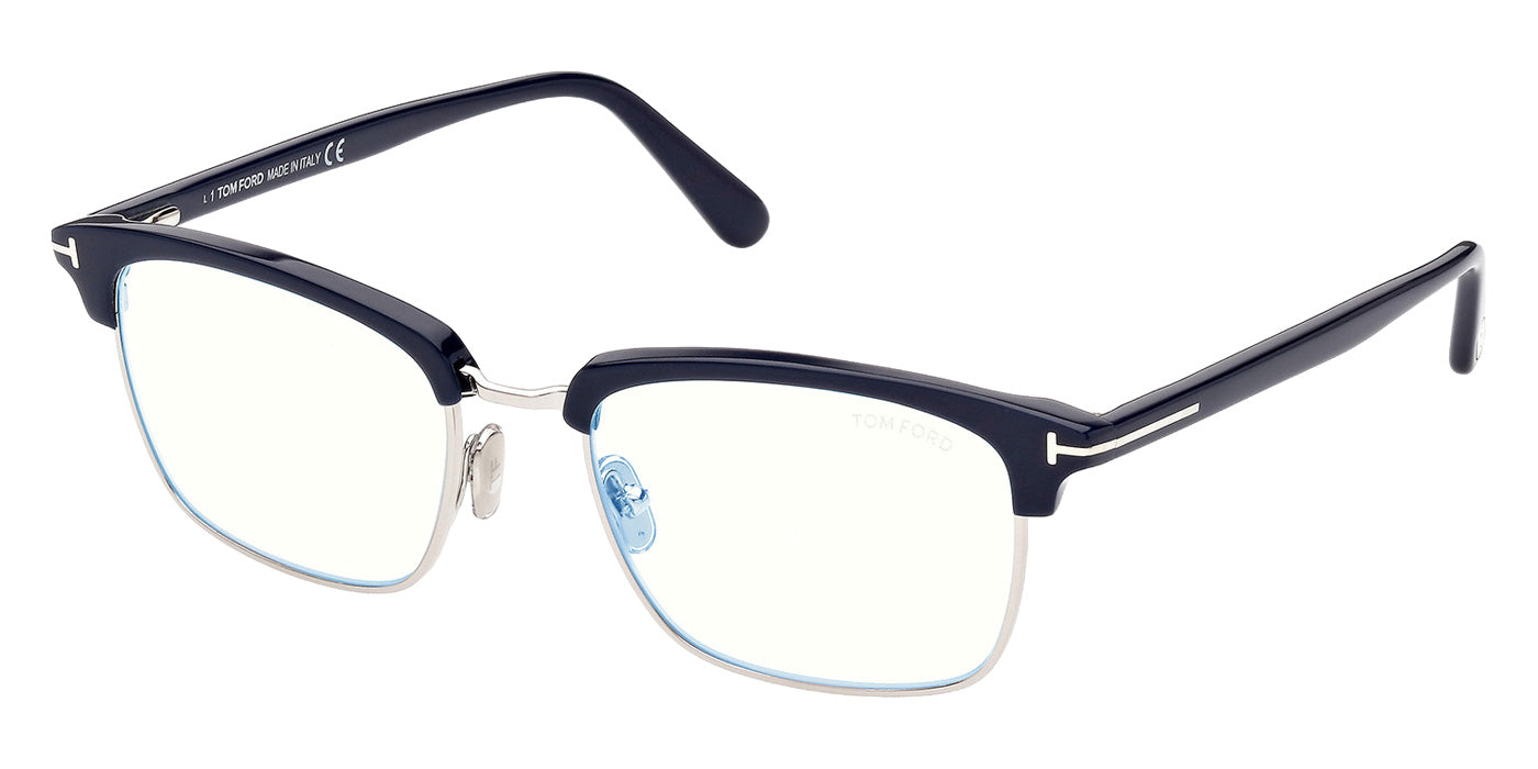 Tom Ford FT5801-B 090 54 - Shiny Palladium / Blue Filter #id:ft5801b090_s:100105
