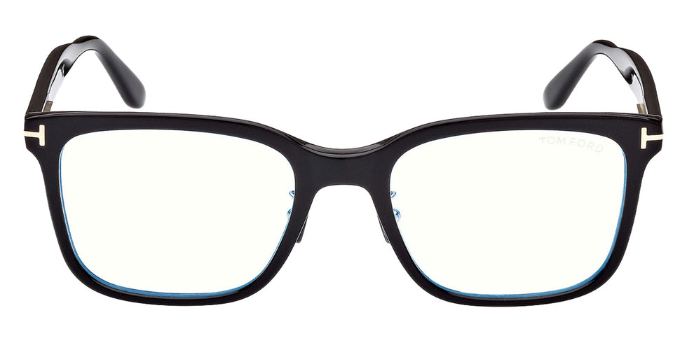 Tom Ford FT5853-D-B 001 55 - Shiny Black / Blue Filter #id:ft5853db001_s:100100