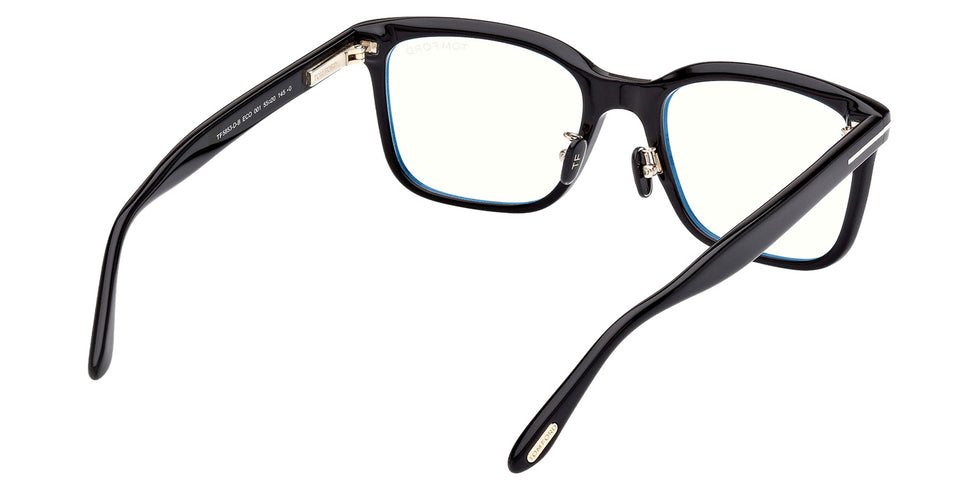 Tom Ford FT5853-D-B 001 55 - Shiny Black / Blue Filter #id:ft5853db001_s:100125
