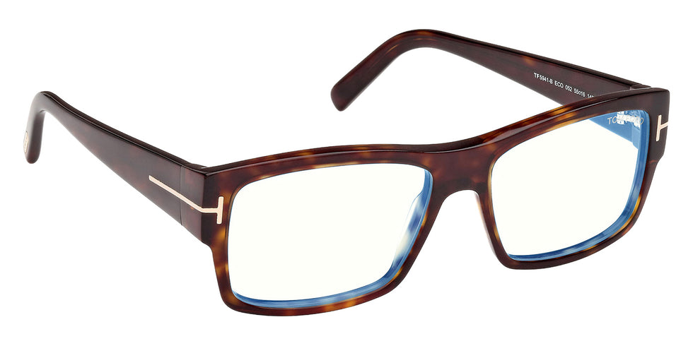 Tom Ford FT5941-B 052 55 - Dark Havana / Blue Filter #id:ft5941b052_s:100135