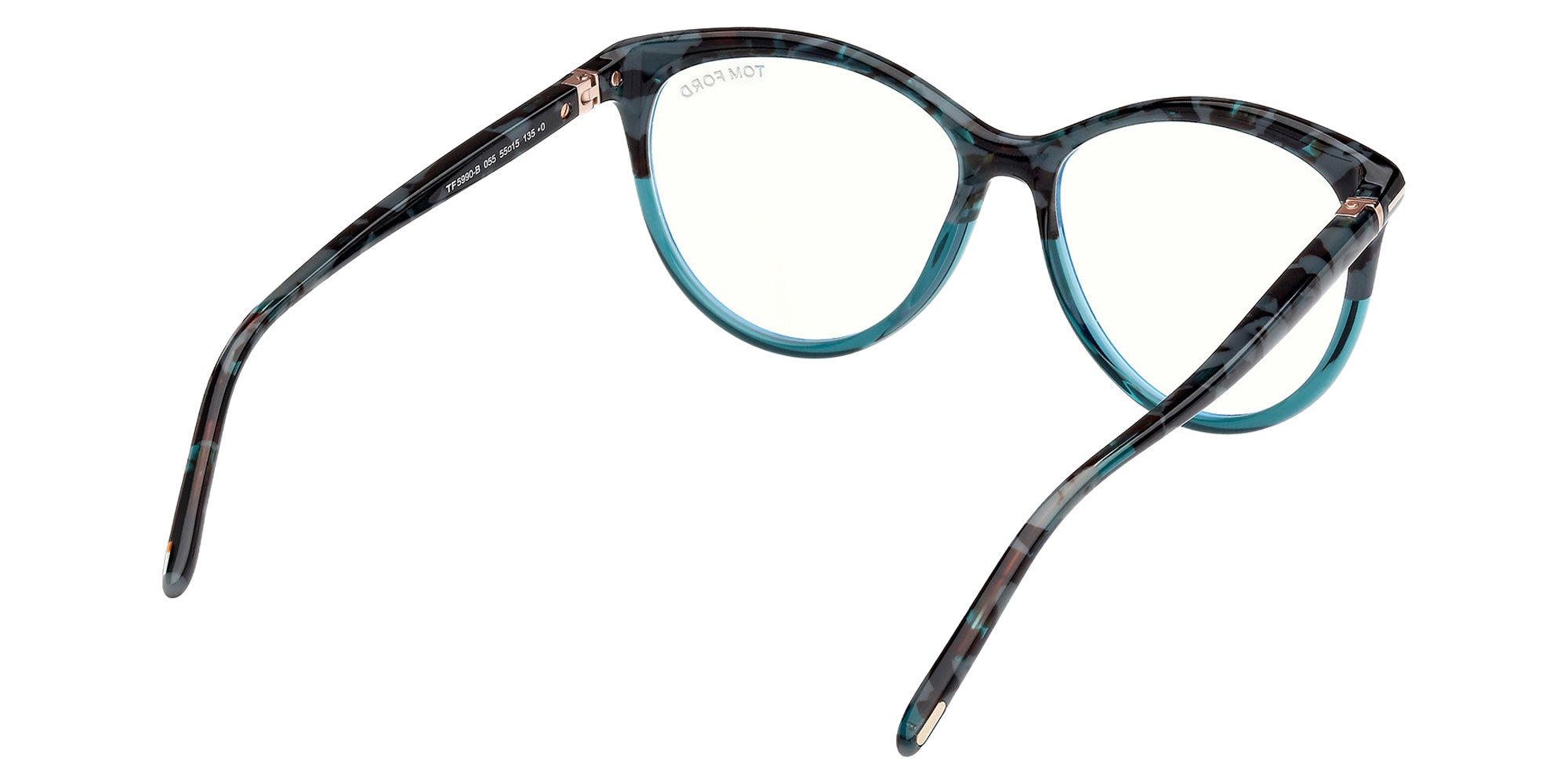 Tom Ford FT5990-B 055 55 - Colored Havana / Blue Filter 055 #id:ft5990b055_s:100125