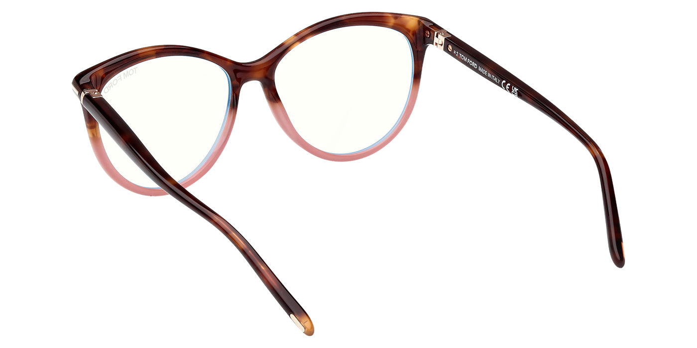 Tom Ford FT5990-B 056 55 - Colored Havana / Blue Filter #id:ft5990b056_s:100115