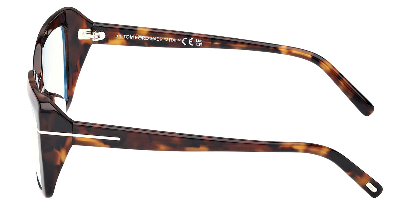 Tom Ford FT5991-F-B 052 56 - Dark Havana / Blue Filter #id:ft5991fb052_s:100110