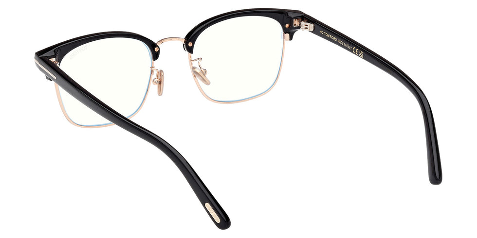 Tom Ford FT6001-K-B 001 51 - Shiny Black / Blue Filter #id:ft6001kb001_s:100115