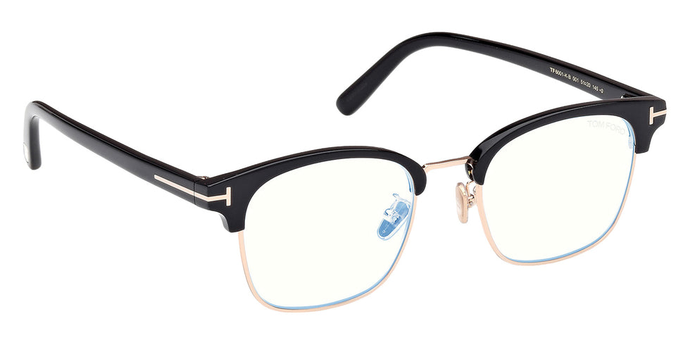 Tom Ford FT6001-K-B 001 51 - Shiny Black / Blue Filter #id:ft6001kb001_s:100135