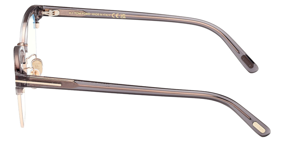 Tom Ford FT6001-K-B 020 51 - Shiny Gray / Blue Filter #id:ft6001kb020_s:104110