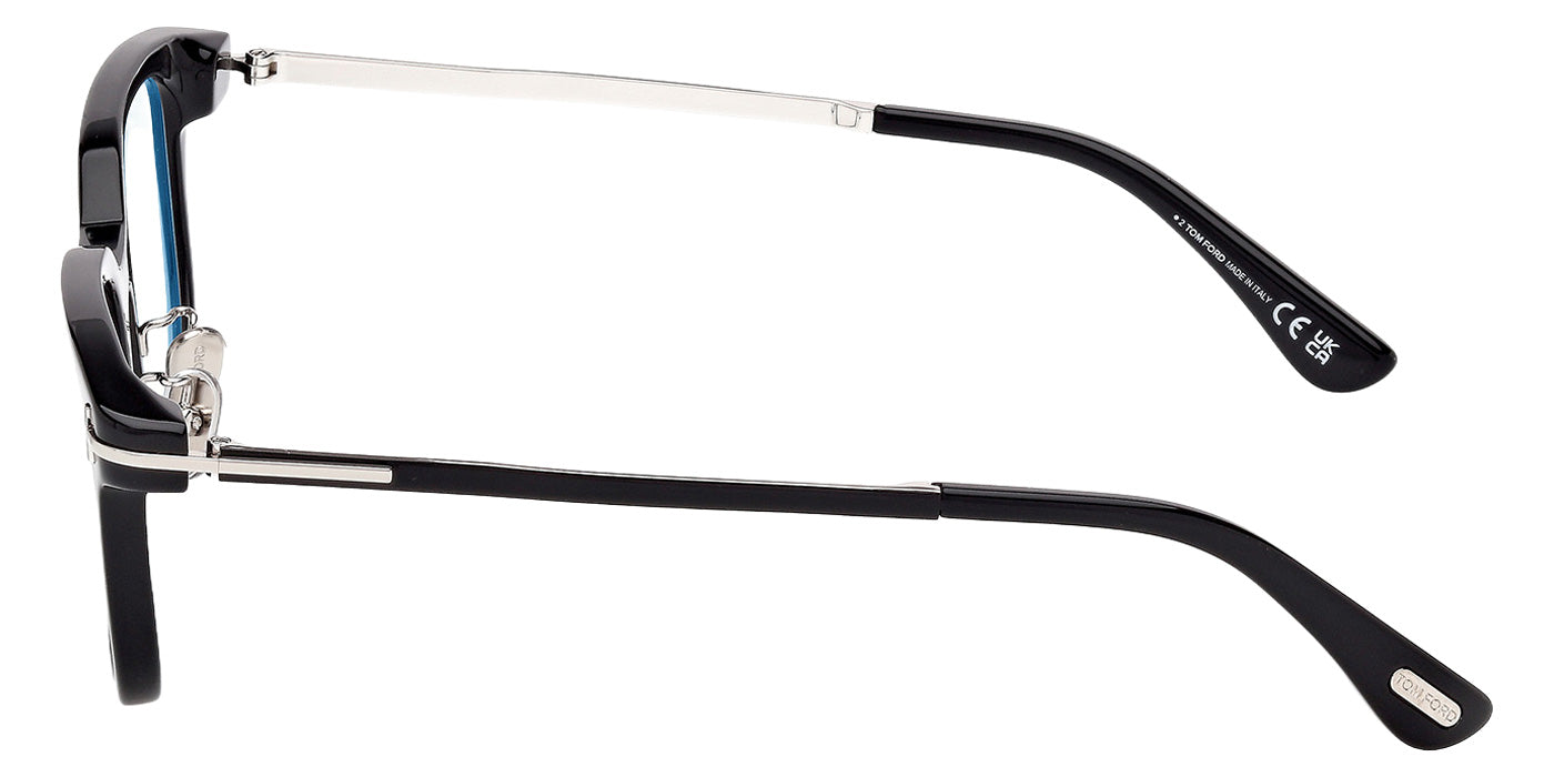 Tom Ford FT6022-D-B 005 52 - Shiny Black / Blue Filter #id:ft6022db005_s:100110