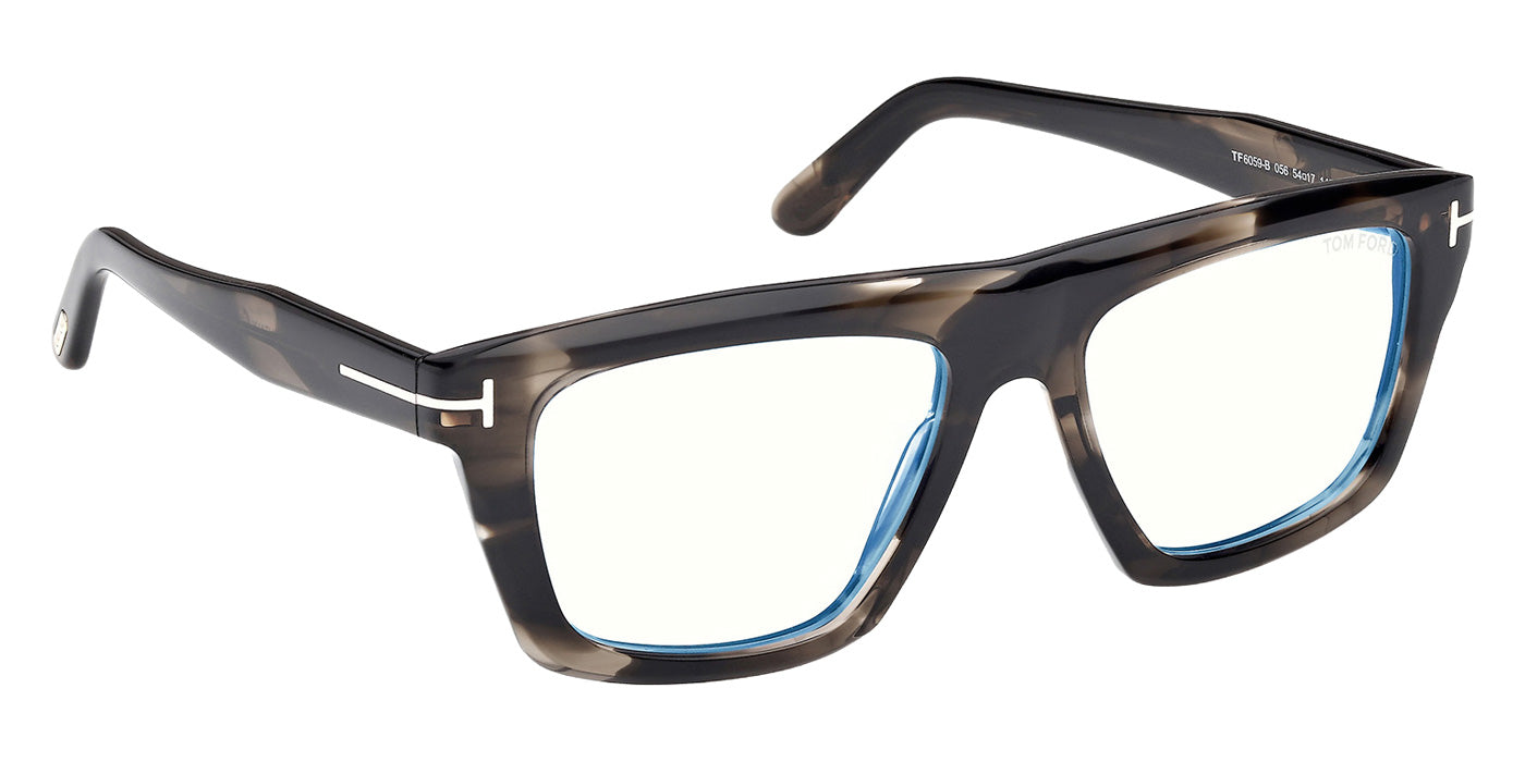 Tom Ford FT6059-B 056 54 - Colored Havana / Blue Filter #id:ft6059b056_s:100135