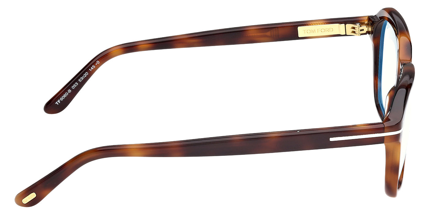 Tom Ford FT6060-B 053 53 - Blonde Havana / Blue Filter #id:ft6060b053_s:104130