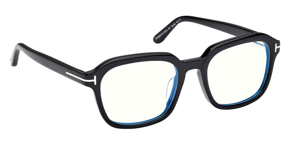Tom Ford FT6060-F-B 001 54 - Shiny Black / Blue Filter #id:ft6060fb001_s:100135