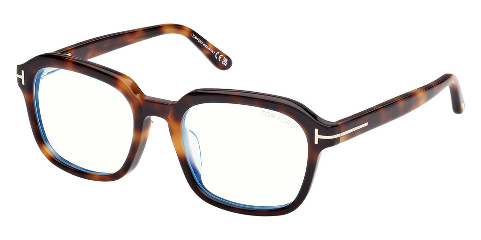 Tom Ford FT6060-F-B 053 54 - Blonde Havana / Blue Filter #id:ft6060fb053_s:104105