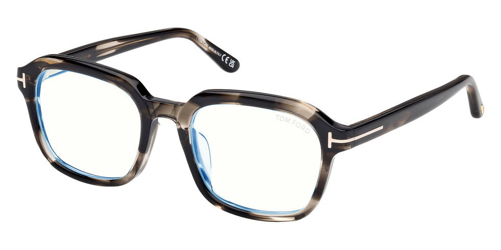 Tom Ford FT6060-F-B 056 54 - Colored Havana / Blue Filter #id:ft6060fb056_s:106105
