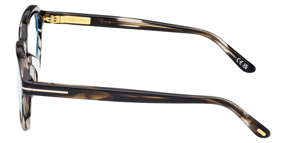Tom Ford FT6060-F-B 056 54 - Colored Havana / Blue Filter #id:ft6060fb056_s:106110