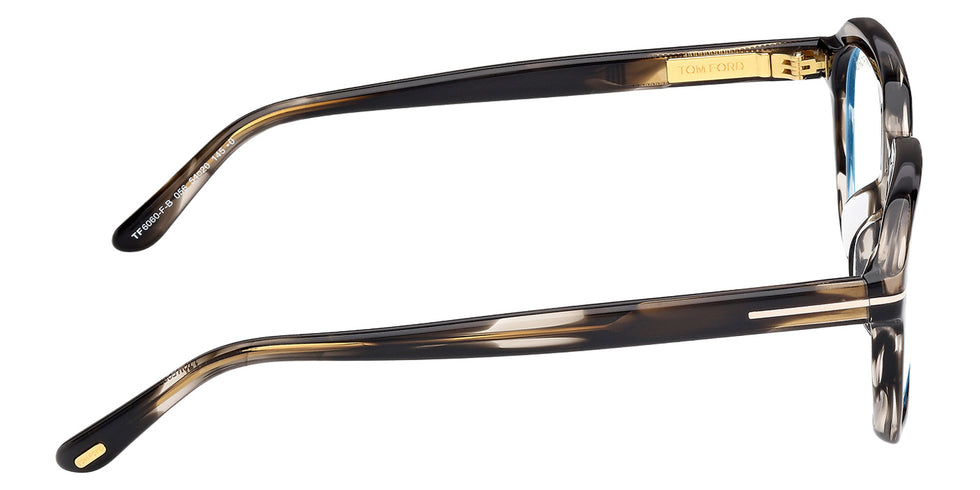 Tom Ford FT6060-F-B 056 54 - Colored Havana / Blue Filter #id:ft6060fb056_s:106130