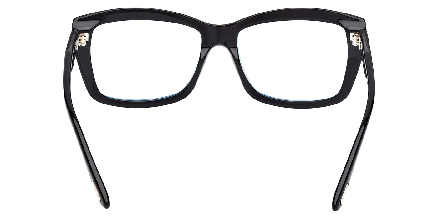 Tom Ford FT6065-B 001 55 - Shiny Black / Blue Filter #id:ft6065b001_s:100120