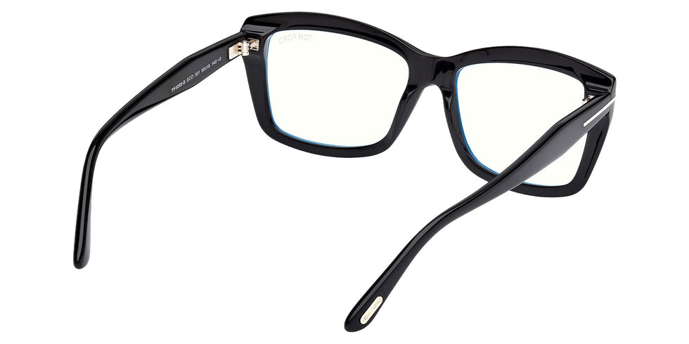 Tom Ford FT6065-B 001 55 - Shiny Black / Blue Filter #id:ft6065b001_s:100125