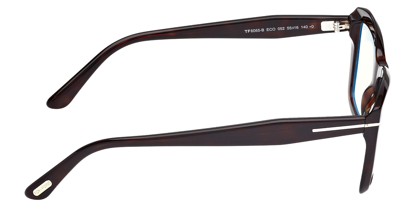 Tom Ford FT6065-B 052 55 - Dark Havana / Blue Filter #id:ft6065b052_s:102130