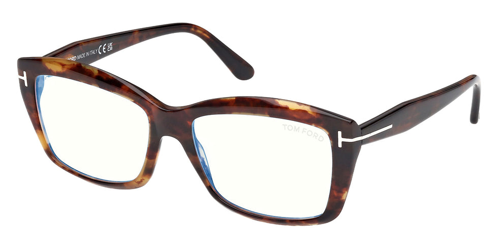 Tom Ford FT6065-B 055 55 - Colored Havana / Blue Filter #id:ft6065b055_s:104105