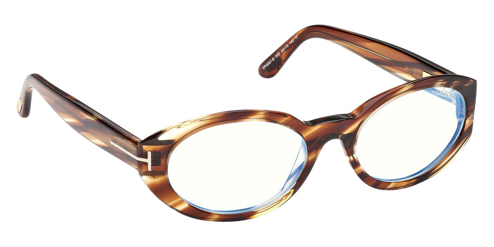 Tom Ford FT6067-B 055 54 - Colored Havana / Blue Filter #id:ft6067b055_s:104135