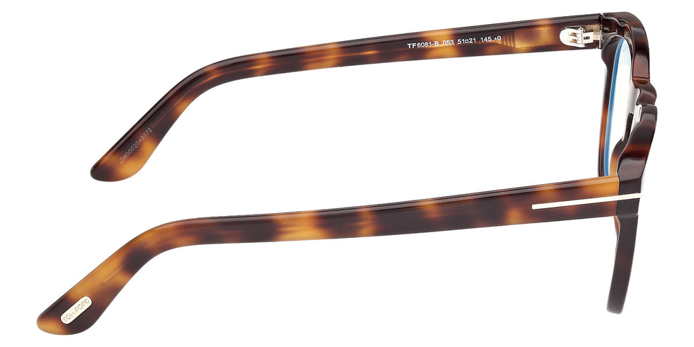 Tom Ford FT6081-B 053 51 - Blonde Havana / Blue Filter #id:ft6081b053_s:104130