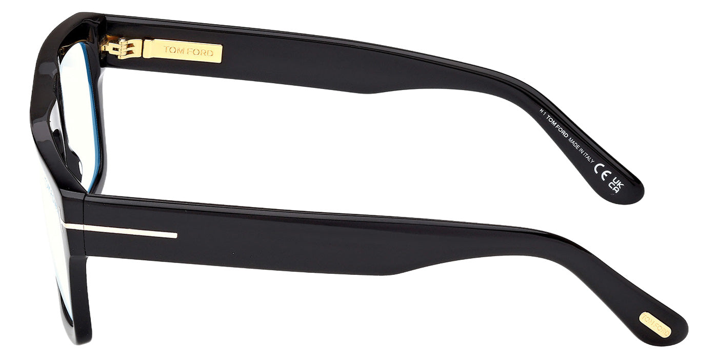 Tom Ford FT6084-B 001 56 - Shiny Black / Blue Filter #id:ft6084b001_s:100110