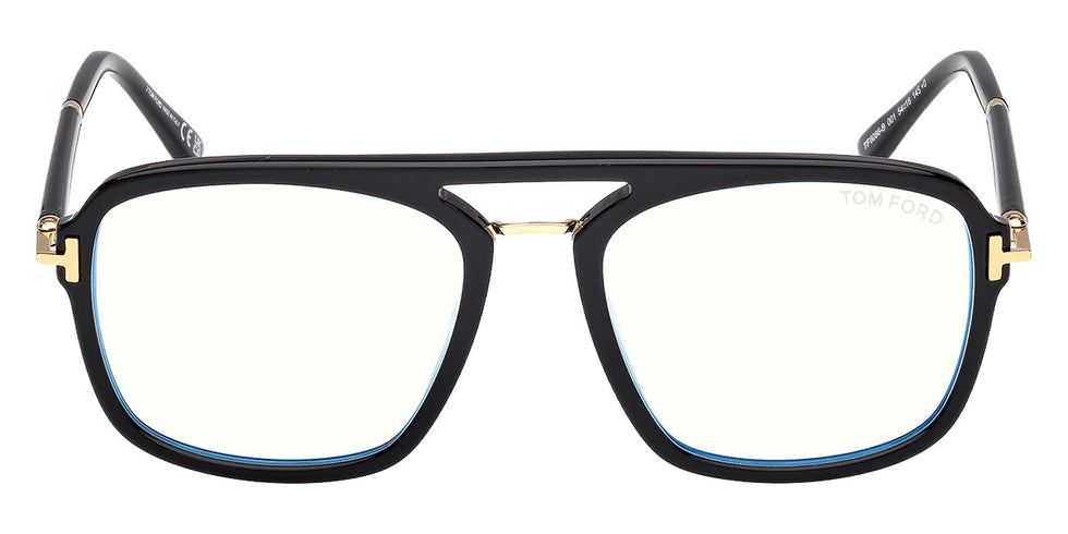 Tom Ford FT6086-B 001 54 - Shiny Black / Blue Filter #id:ft6086b001_s:100100