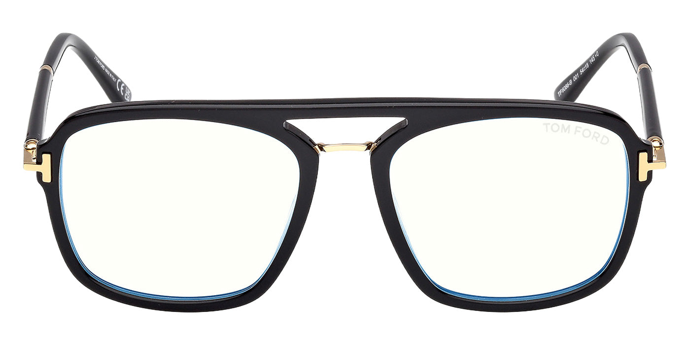 Tom Ford FT6086-B 001 54 - Shiny Black / Blue Filter #id:ft6086b001_s:100100