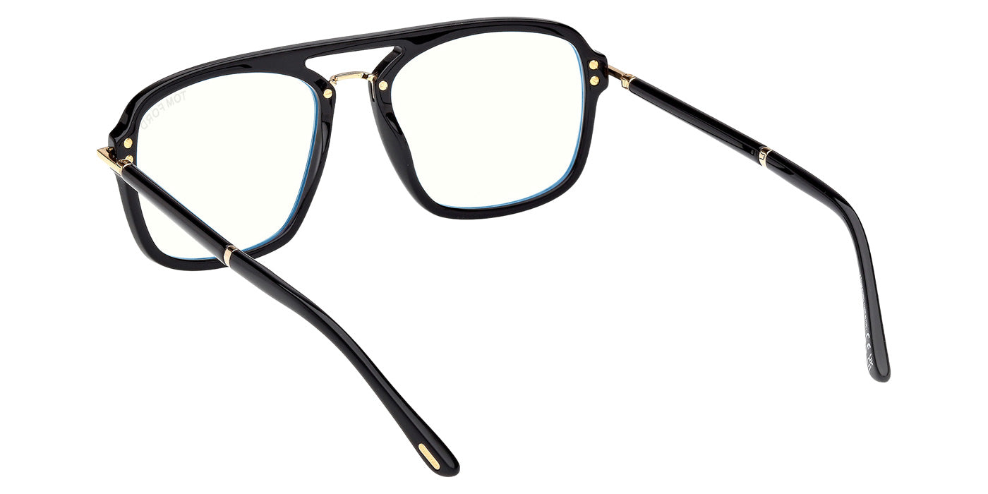 Tom Ford FT6086-B 001 54 - Shiny Black / Blue Filter #id:ft6086b001_s:100115