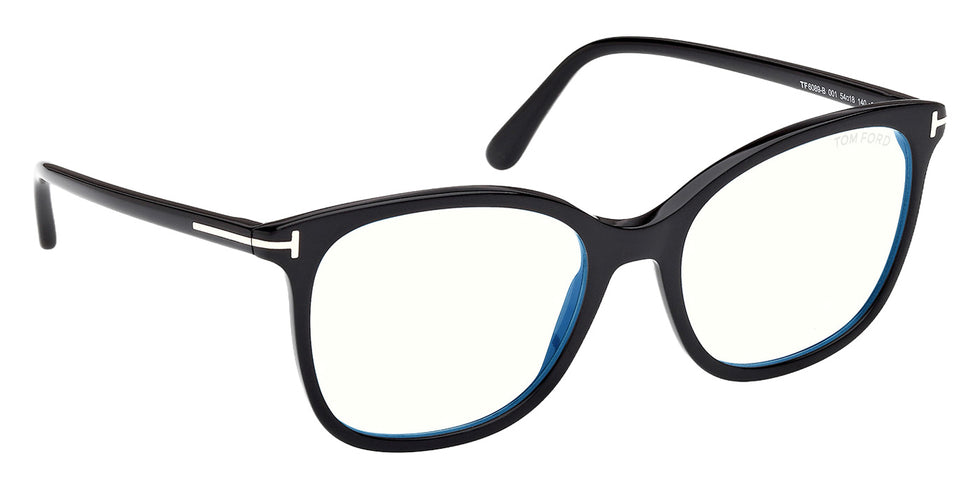 Tom Ford FT6089-B 001 54 - Shiny Black / Blue Filter #id:ft6089b001_s:100135