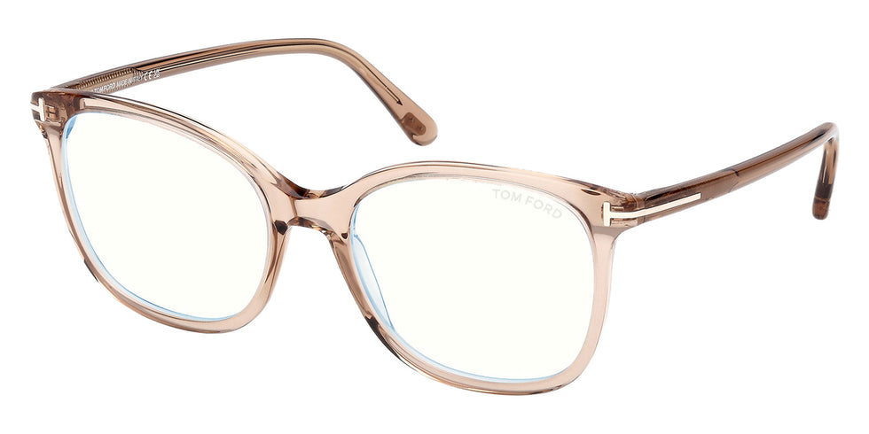 Tom Ford FT6089-B 045 54 - Shiny Light Brown / Blue Filter #id:ft6089b045_s:102105