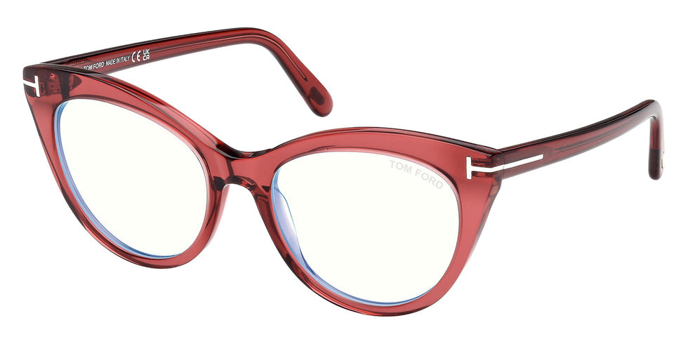 Tom Ford FT6091-B 069 53 - Shiny Bordeaux / Blue Filter #id:ft6091b069_s:106105