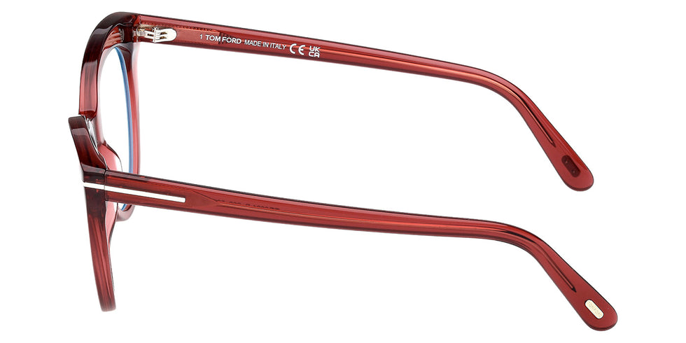 Tom Ford FT6091-B 069 53 - Shiny Bordeaux / Blue Filter #id:ft6091b069_s:106110