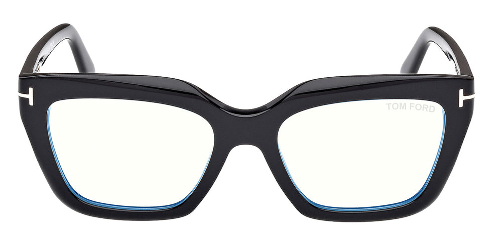 Tom Ford FT6093-B 001 53 - Shiny Black / Blue Filter #id:ft6093b001_s:100100