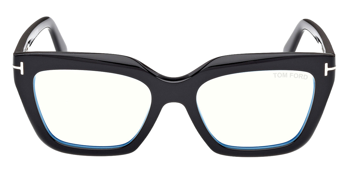 Tom Ford FT6093-B 001 53 - Shiny Black / Blue Filter #id:ft6093b001_s:100100