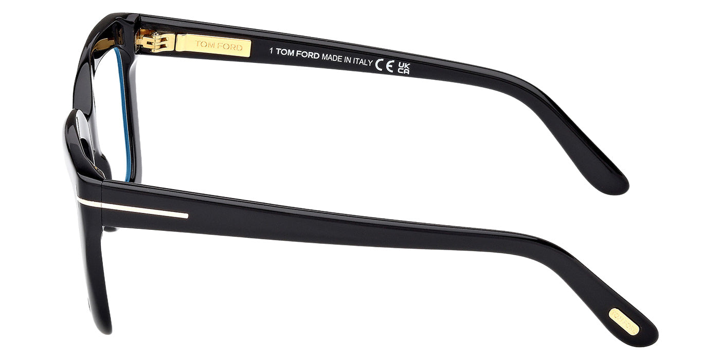 Tom Ford FT6093-B 001 53 - Shiny Black / Blue Filter #id:ft6093b001_s:100110