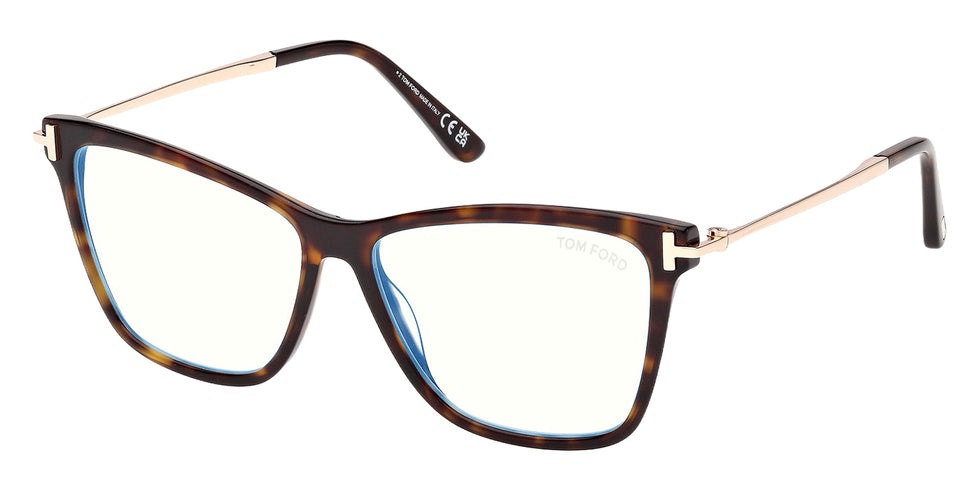 Tom Ford FT6097-B 052 53 - Dark Havana / Blue Filter #id:ft6097b052_s:102105