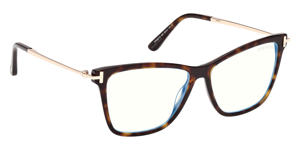 Tom Ford FT6097-B 052 53 - Dark Havana / Blue Filter #id:ft6097b052_s:102135