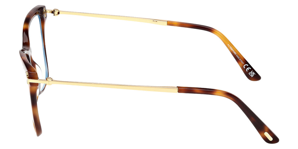 Tom Ford FT6097-B 053 53 - Blonde Havana / Blue Filter #id:ft6097b053_s:104110