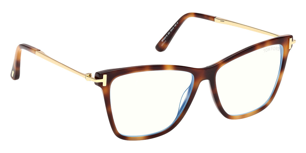 Tom Ford FT6097-B 053 53 - Blonde Havana / Blue Filter #id:ft6097b053_s:104135