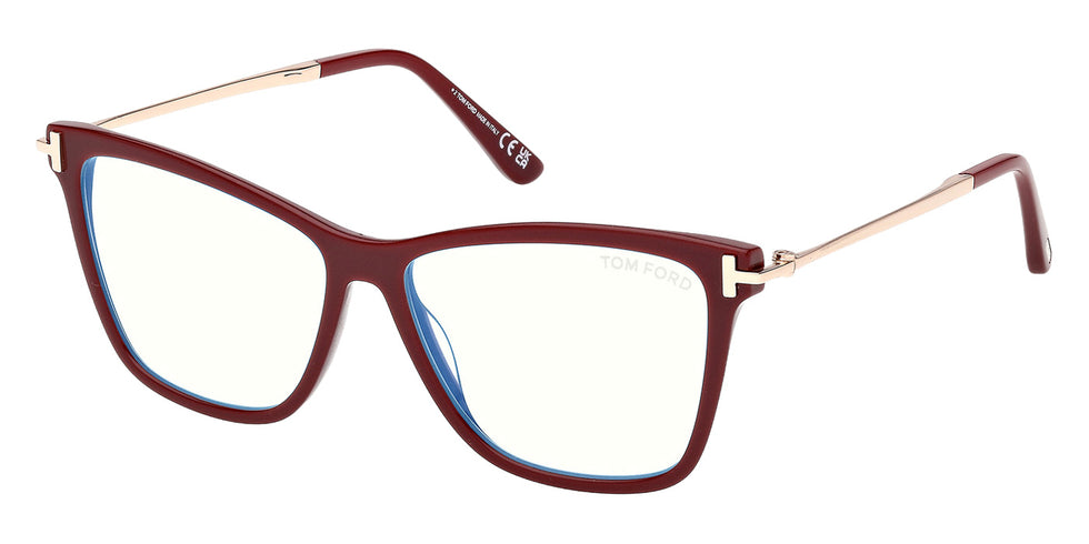 Tom Ford FT6097-B 069 53 - Shiny Bordeaux / Blue Filter #id:ft6097b069_s:106105