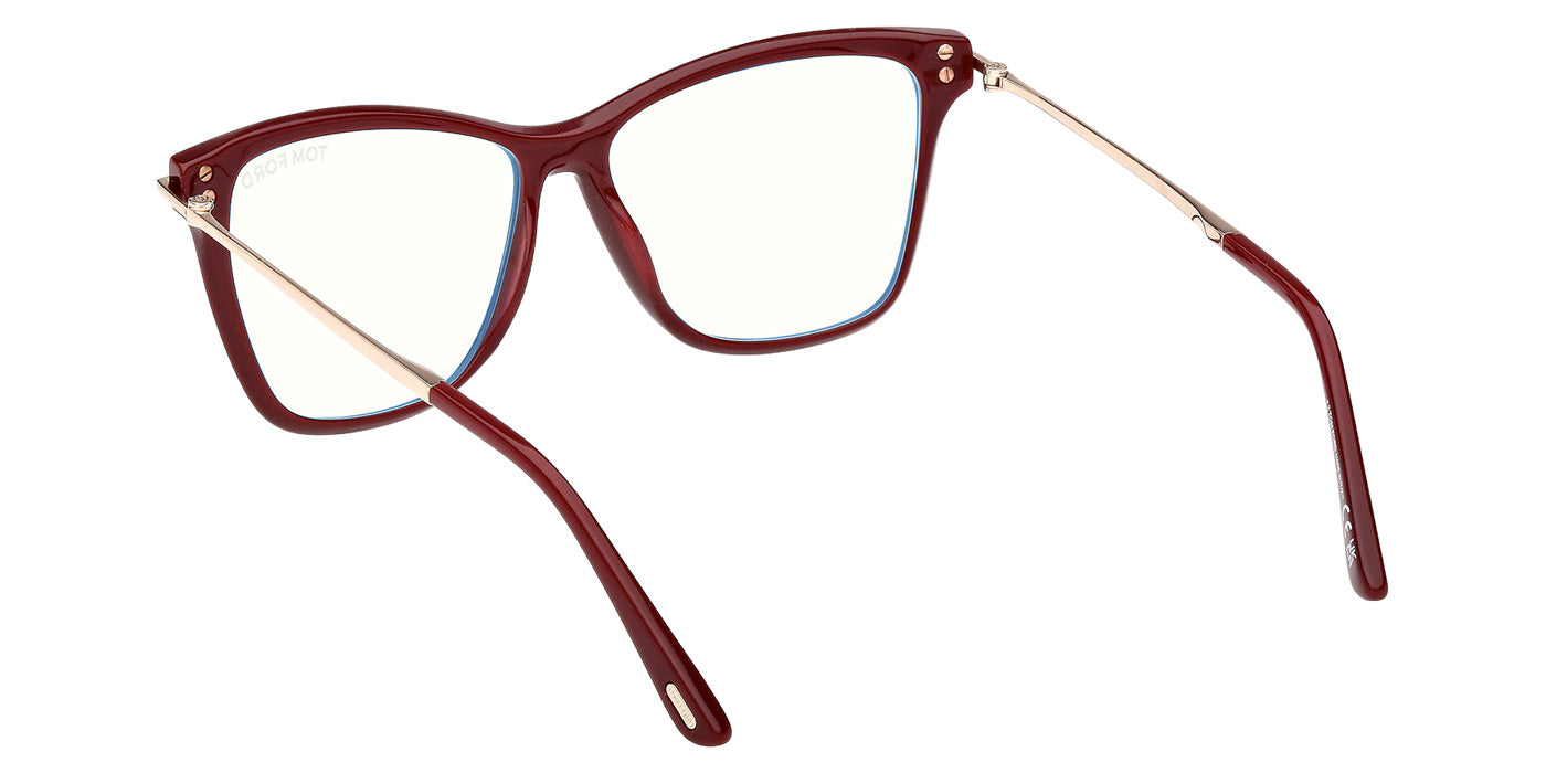 Tom Ford FT6097-B 069 53 - Shiny Bordeaux / Blue Filter #id:ft6097b069_s:106115