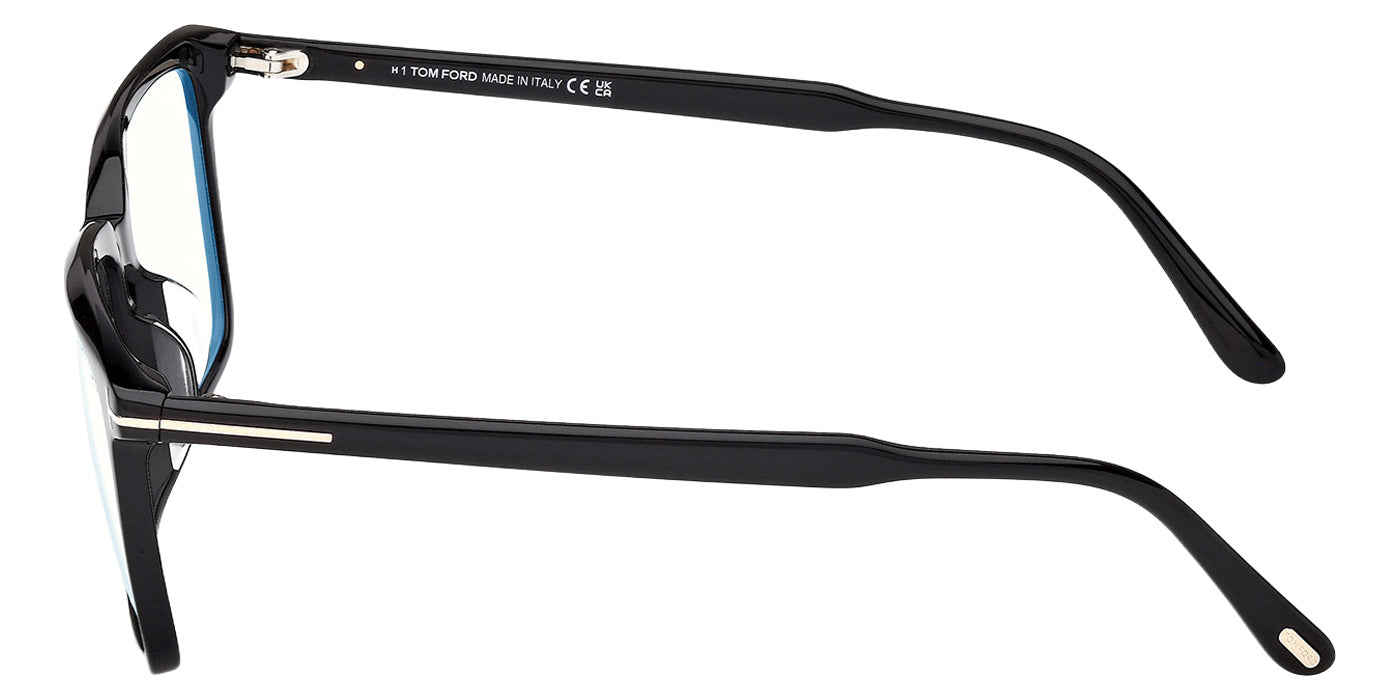 Tom Ford FT6100-D-B 001 56 - Shiny Black / Blue Filter #id:ft6100db001_s:100110