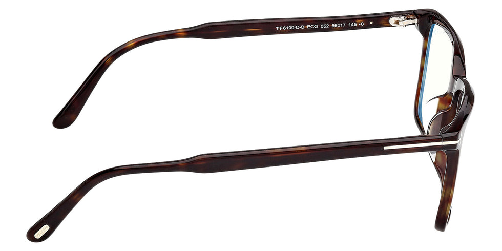 Tom Ford FT6100-D-B 052 56 - Dark Havana / Blue Filter #id:ft6100db052_s:104130