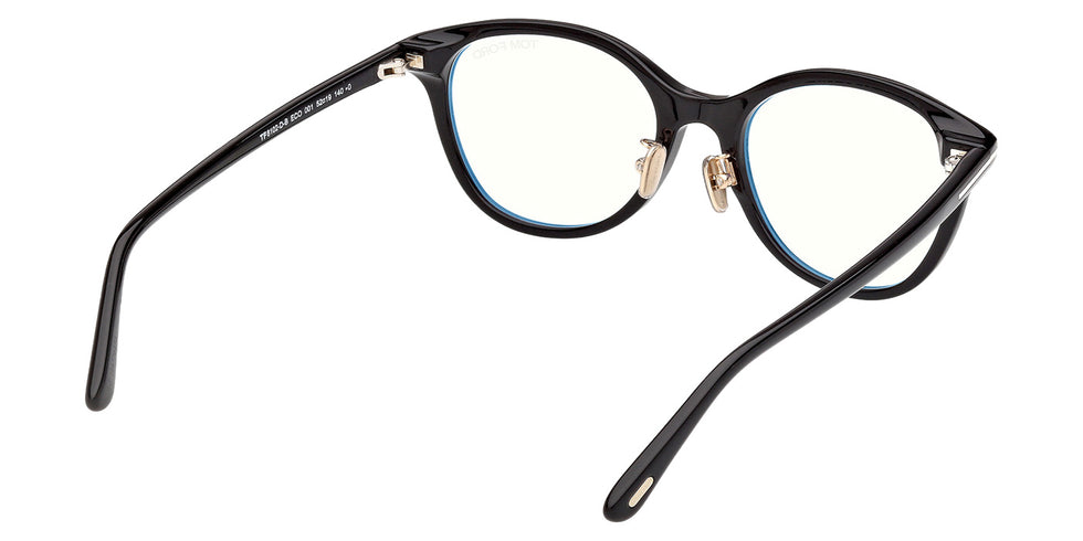 Tom Ford FT6102-D-B 001 52 - Shiny Black / Blue Filter #id:ft6102db001_s:100125